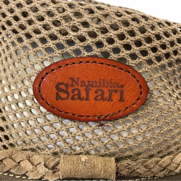 Bukskins Uniek Veldsun Outback Shade Safari Wide Brim Canvas Mesh Hat - Picture 8 of 9